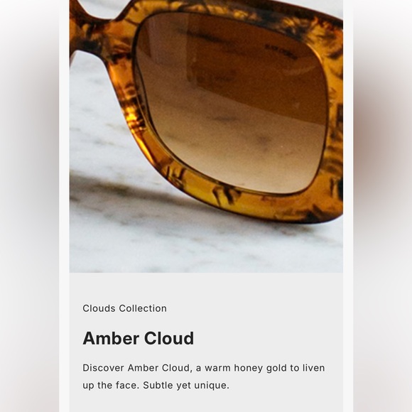 Kendall Amber Cloud Sunglasses - Picture 6 of 15